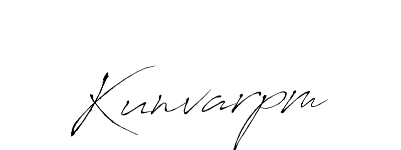 You should practise on your own different ways (Antro_Vectra) to write your name (Kunvarpm) in signature. don't let someone else do it for you. Kunvarpm signature style 6 images and pictures png