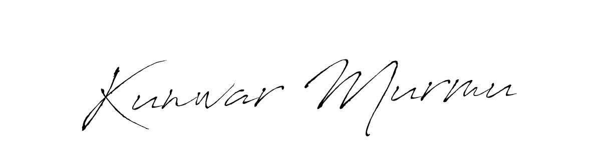 Design your own signature with our free online signature maker. With this signature software, you can create a handwritten (Antro_Vectra) signature for name Kunwar Murmu. Kunwar Murmu signature style 6 images and pictures png