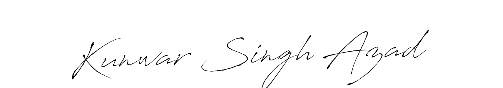 if you are searching for the best signature style for your name Kunwar Singh Azad. so please give up your signature search. here we have designed multiple signature styles  using Antro_Vectra. Kunwar Singh Azad signature style 6 images and pictures png