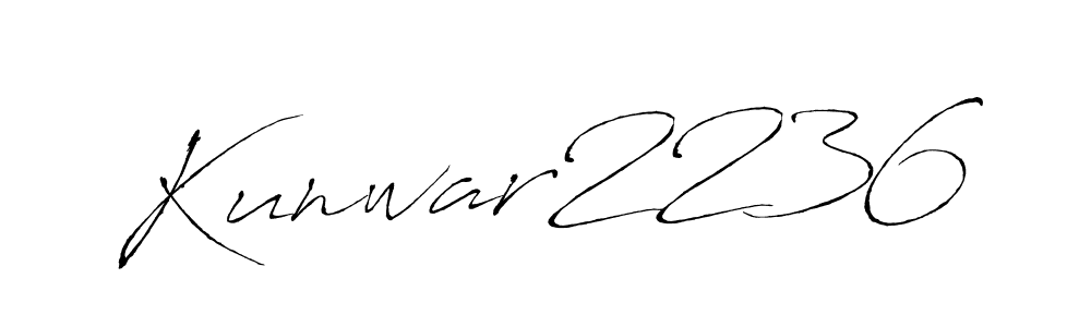How to Draw Kunwar2236 signature style? Antro_Vectra is a latest design signature styles for name Kunwar2236. Kunwar2236 signature style 6 images and pictures png