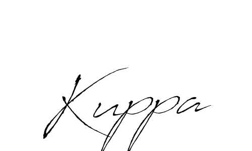 Create a beautiful signature design for name Kuppa. With this signature (Antro_Vectra) fonts, you can make a handwritten signature for free. Kuppa signature style 6 images and pictures png