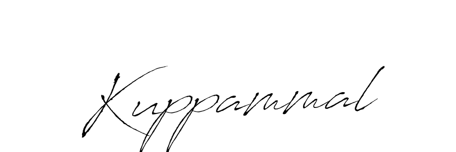 How to make Kuppammal signature? Antro_Vectra is a professional autograph style. Create handwritten signature for Kuppammal name. Kuppammal signature style 6 images and pictures png