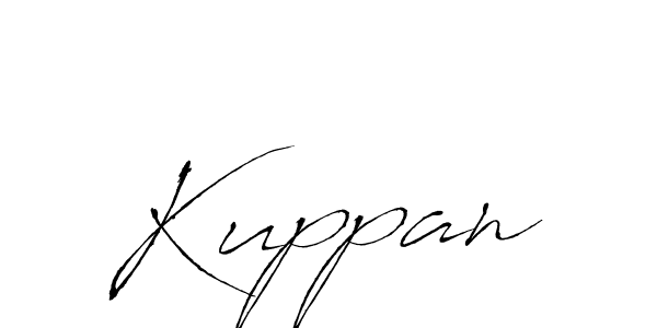 How to make Kuppan name signature. Use Antro_Vectra style for creating short signs online. This is the latest handwritten sign. Kuppan signature style 6 images and pictures png