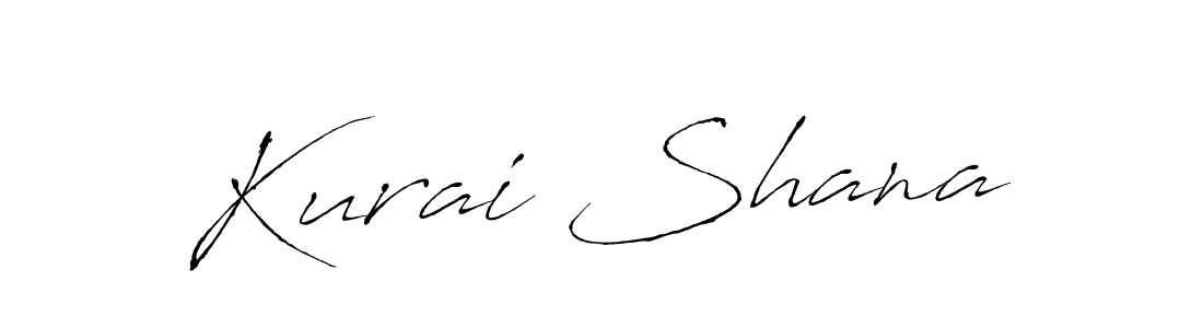 How to make Kurai Shana signature? Antro_Vectra is a professional autograph style. Create handwritten signature for Kurai Shana name. Kurai Shana signature style 6 images and pictures png