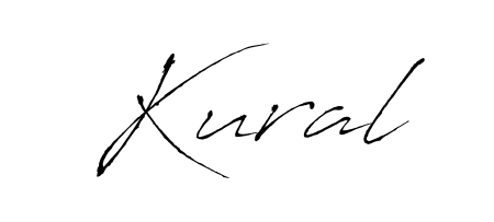 Elevate your brand with a stunning Kural eSignature. The Antro_Vectra style provides a balanced, flowing aesthetic for everyday signing. Kural signature style 6 images and pictures png