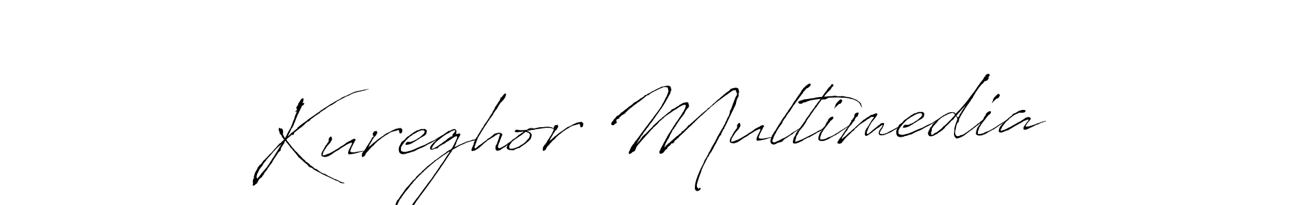 Make a beautiful signature design for name Kureghor Multimedia. With this signature (Antro_Vectra) style, you can create a handwritten signature for free. Kureghor Multimedia signature style 6 images and pictures png