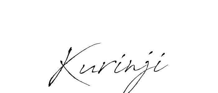 Design your own signature with our free online signature maker. With this signature software, you can create a handwritten (Antro_Vectra) signature for name Kurinji. Kurinji signature style 6 images and pictures png