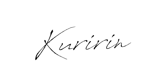 How to make Kuririn name signature. Use Antro_Vectra style for creating short signs online. This is the latest handwritten sign. Kuririn signature style 6 images and pictures png