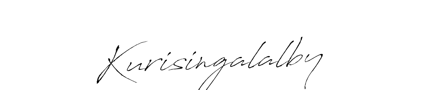 How to make Kurisingalalby signature? Antro_Vectra is a professional autograph style. Create handwritten signature for Kurisingalalby name. Kurisingalalby signature style 6 images and pictures png