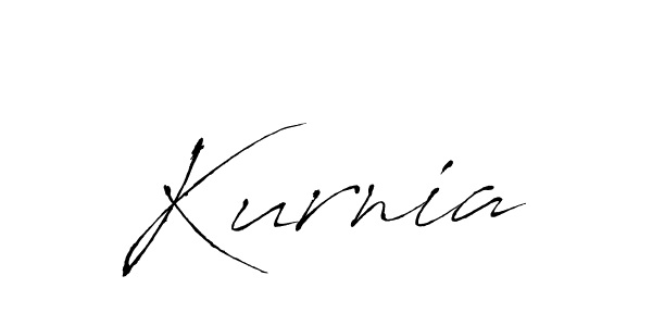 Make a beautiful signature design for name Kurnia. With this signature (Antro_Vectra) style, you can create a handwritten signature for free. Kurnia signature style 6 images and pictures png