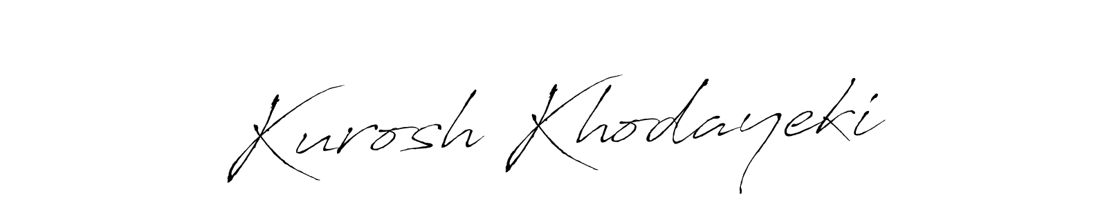 How to Draw Kurosh Khodayeki signature style? Antro_Vectra is a latest design signature styles for name Kurosh Khodayeki. Kurosh Khodayeki signature style 6 images and pictures png