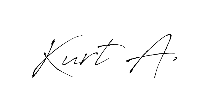 Antro_Vectra is a professional signature style that is perfect for those who want to add a touch of class to their signature. It is also a great choice for those who want to make their signature more unique. Get Kurt A. name to fancy signature for free. Kurt A. signature style 6 images and pictures png