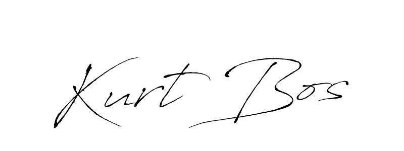 How to make Kurt Bos name signature. Use Antro_Vectra style for creating short signs online. This is the latest handwritten sign. Kurt Bos signature style 6 images and pictures png