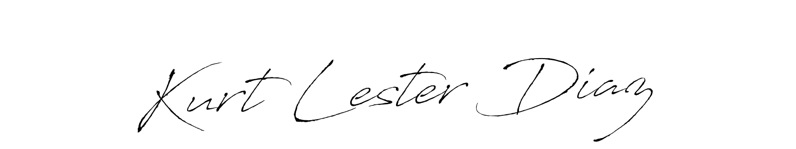 How to make Kurt Lester Diaz signature? Antro_Vectra is a professional autograph style. Create handwritten signature for Kurt Lester Diaz name. Kurt Lester Diaz signature style 6 images and pictures png