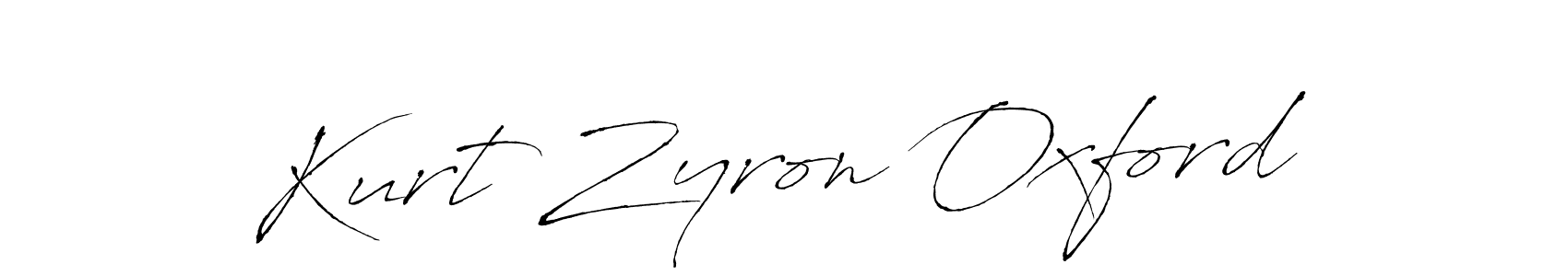 Also we have Kurt Zyron Oxford name is the best signature style. Create professional handwritten signature collection using Antro_Vectra autograph style. Kurt Zyron Oxford signature style 6 images and pictures png