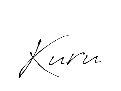 How to Draw Kuru signature style? Antro_Vectra is a latest design signature styles for name Kuru. Kuru signature style 6 images and pictures png