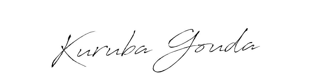 Similarly Antro_Vectra is the best handwritten signature design. Signature creator online .You can use it as an online autograph creator for name Kuruba Gouda. Kuruba Gouda signature style 6 images and pictures png