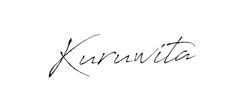 How to make Kuruwita signature? Antro_Vectra is a professional autograph style. Create handwritten signature for Kuruwita name. Kuruwita signature style 6 images and pictures png