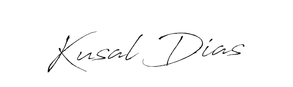 Kusal Dias stylish signature style. Best Handwritten Sign (Antro_Vectra) for my name. Handwritten Signature Collection Ideas for my name Kusal Dias. Kusal Dias signature style 6 images and pictures png