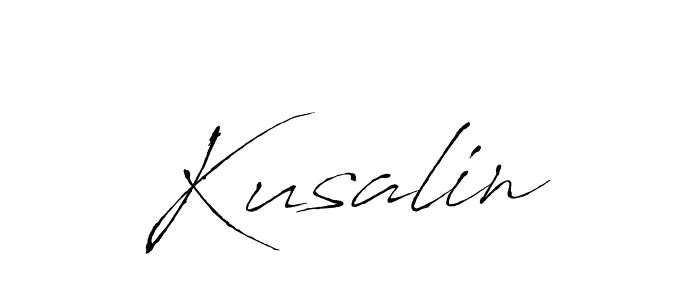 The best way (Antro_Vectra) to make a short signature is to pick only two or three words in your name. The name Kusalin include a total of six letters. For converting this name. Kusalin signature style 6 images and pictures png