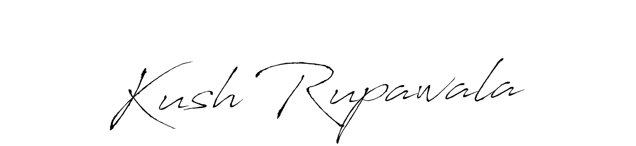 You should practise on your own different ways (Antro_Vectra) to write your name (Kush Rupawala) in signature. don't let someone else do it for you. Kush Rupawala signature style 6 images and pictures png