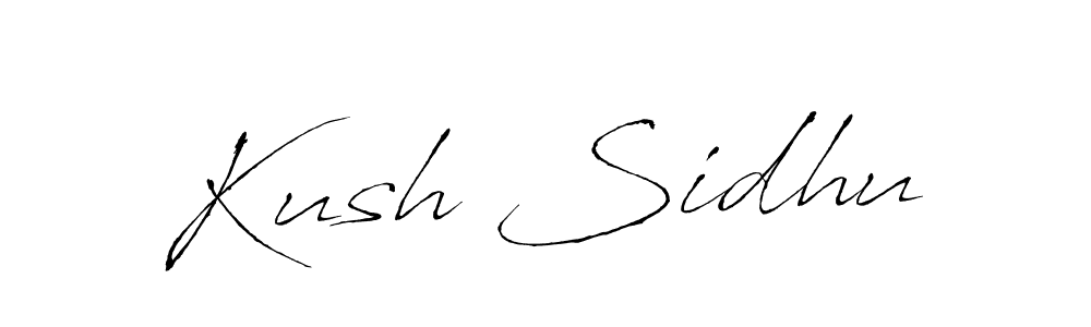 How to make Kush Sidhu signature? Antro_Vectra is a professional autograph style. Create handwritten signature for Kush Sidhu name. Kush Sidhu signature style 6 images and pictures png