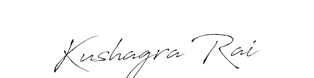 Antro_Vectra is a professional signature style that is perfect for those who want to add a touch of class to their signature. It is also a great choice for those who want to make their signature more unique. Get Kushagra Rai name to fancy signature for free. Kushagra Rai signature style 6 images and pictures png