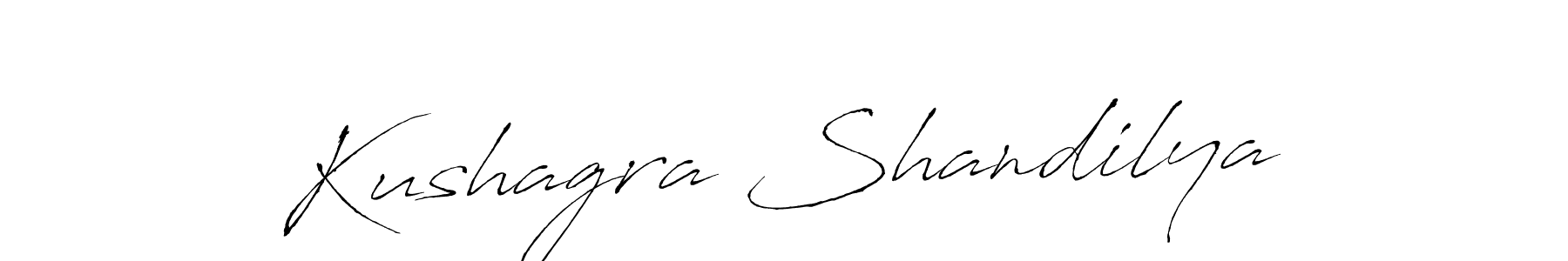 Use a signature maker to create a handwritten signature online. With this signature software, you can design (Antro_Vectra) your own signature for name Kushagra Shandilya. Kushagra Shandilya signature style 6 images and pictures png