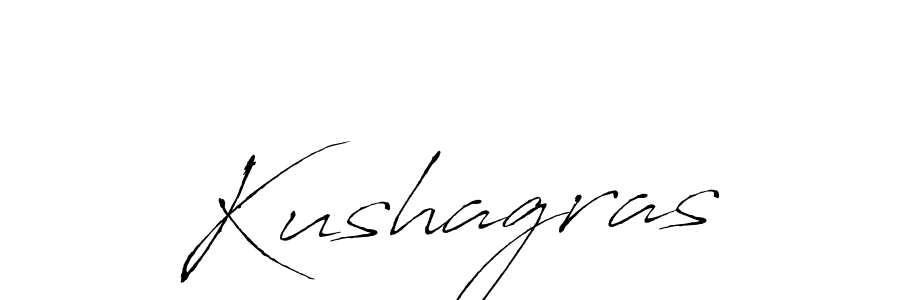 It looks lik you need a new signature style for name Kushagras. Design unique handwritten (Antro_Vectra) signature with our free signature maker in just a few clicks. Kushagras signature style 6 images and pictures png