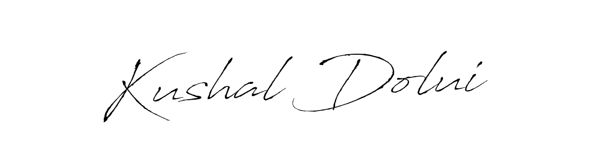 Make a short Kushal Dolui signature style. Manage your documents anywhere anytime using Antro_Vectra. Create and add eSignatures, submit forms, share and send files easily. Kushal Dolui signature style 6 images and pictures png