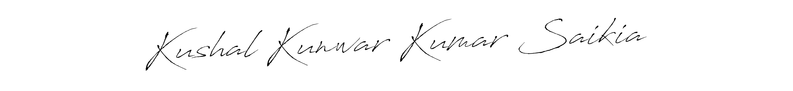 Make a short Kushal Kunwar Kumar Saikia signature style. Manage your documents anywhere anytime using Antro_Vectra. Create and add eSignatures, submit forms, share and send files easily. Kushal Kunwar Kumar Saikia signature style 6 images and pictures png