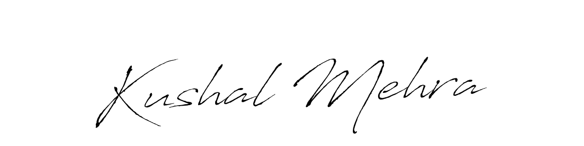 Use a signature maker to create a handwritten signature online. With this signature software, you can design (Antro_Vectra) your own signature for name Kushal Mehra. Kushal Mehra signature style 6 images and pictures png