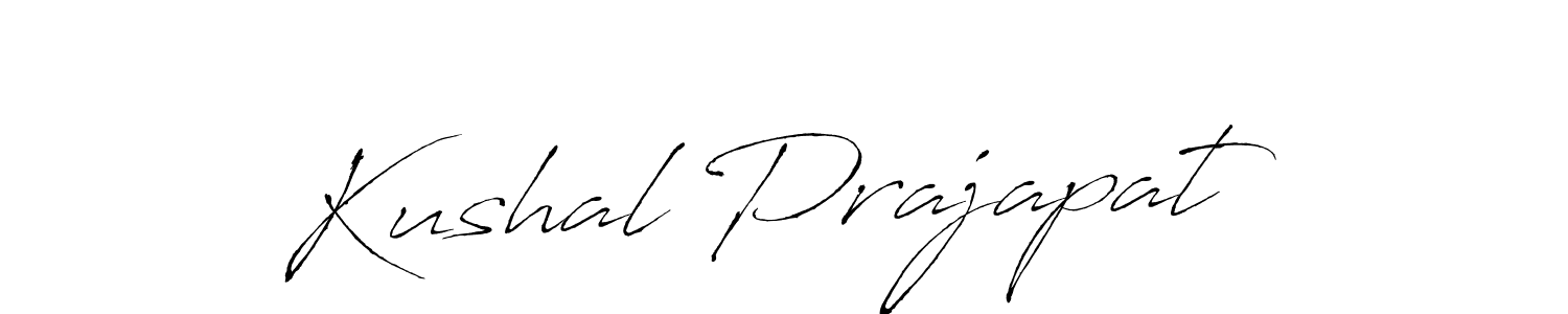 if you are searching for the best signature style for your name Kushal Prajapat. so please give up your signature search. here we have designed multiple signature styles  using Antro_Vectra. Kushal Prajapat signature style 6 images and pictures png