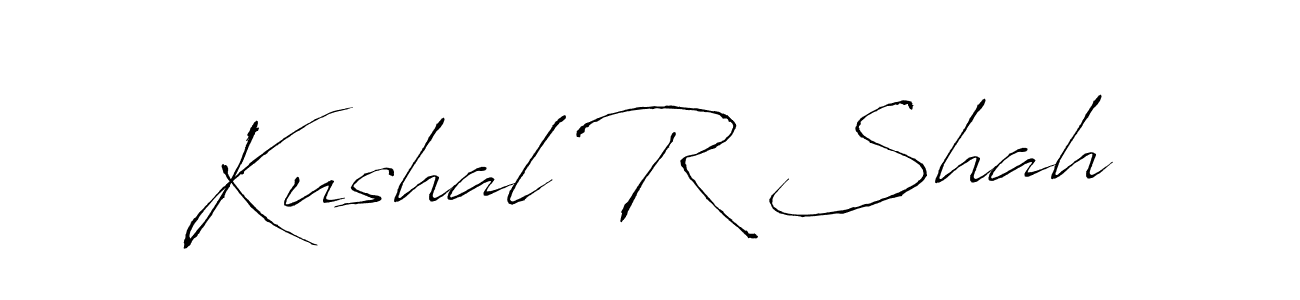 It looks lik you need a new signature style for name Kushal R Shah. Design unique handwritten (Antro_Vectra) signature with our free signature maker in just a few clicks. Kushal R Shah signature style 6 images and pictures png