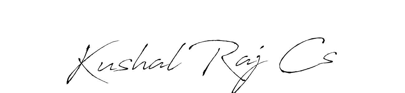 It looks lik you need a new signature style for name Kushal Raj Cs. Design unique handwritten (Antro_Vectra) signature with our free signature maker in just a few clicks. Kushal Raj Cs signature style 6 images and pictures png
