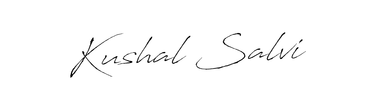 This is the best signature style for the Kushal Salvi name. Also you like these signature font (Antro_Vectra). Mix name signature. Kushal Salvi signature style 6 images and pictures png