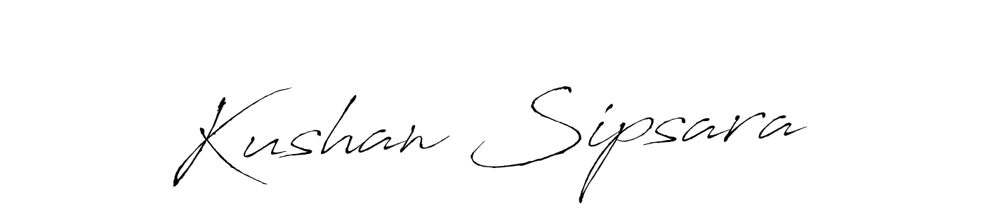 Use a signature maker to create a handwritten signature online. With this signature software, you can design (Antro_Vectra) your own signature for name Kushan Sipsara. Kushan Sipsara signature style 6 images and pictures png