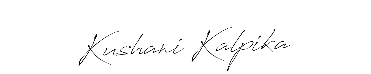 Also You can easily find your signature by using the search form. We will create Kushani Kalpika name handwritten signature images for you free of cost using Antro_Vectra sign style. Kushani Kalpika signature style 6 images and pictures png