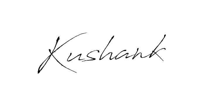 Kushank stylish signature style. Best Handwritten Sign (Antro_Vectra) for my name. Handwritten Signature Collection Ideas for my name Kushank. Kushank signature style 6 images and pictures png