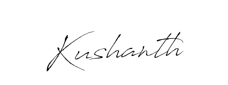 Antro_Vectra is a professional signature style that is perfect for those who want to add a touch of class to their signature. It is also a great choice for those who want to make their signature more unique. Get Kushanth name to fancy signature for free. Kushanth signature style 6 images and pictures png