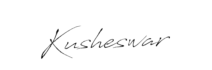 Kusheswar stylish signature style. Best Handwritten Sign (Antro_Vectra) for my name. Handwritten Signature Collection Ideas for my name Kusheswar. Kusheswar signature style 6 images and pictures png