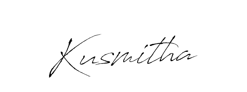 Also we have Kusmitha name is the best signature style. Create professional handwritten signature collection using Antro_Vectra autograph style. Kusmitha signature style 6 images and pictures png