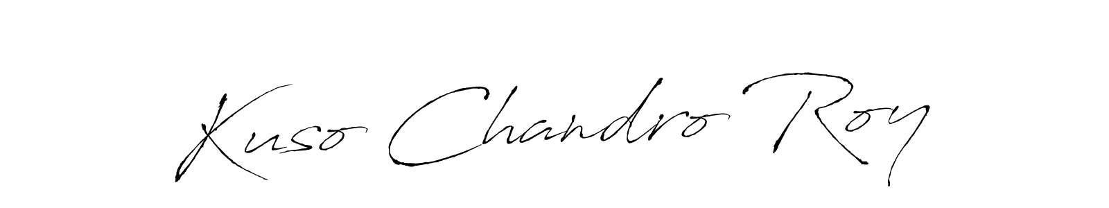 Use a signature maker to create a handwritten signature online. With this signature software, you can design (Antro_Vectra) your own signature for name Kuso Chandro Roy. Kuso Chandro Roy signature style 6 images and pictures png