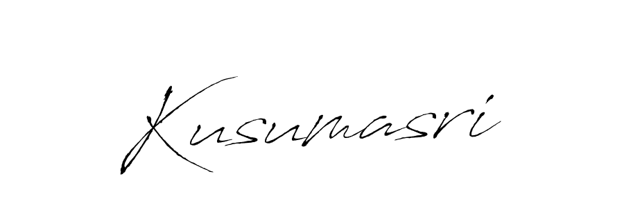 if you are searching for the best signature style for your name Kusumasri. so please give up your signature search. here we have designed multiple signature styles  using Antro_Vectra. Kusumasri signature style 6 images and pictures png