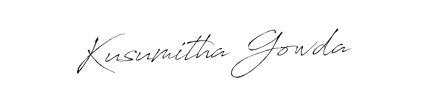 How to Draw Kusumitha Gowda signature style? Antro_Vectra is a latest design signature styles for name Kusumitha Gowda. Kusumitha Gowda signature style 6 images and pictures png