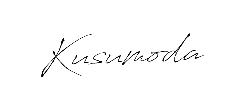 Design your own signature with our free online signature maker. With this signature software, you can create a handwritten (Antro_Vectra) signature for name Kusumoda. Kusumoda signature style 6 images and pictures png