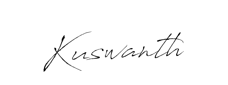 Similarly Antro_Vectra is the best handwritten signature design. Signature creator online .You can use it as an online autograph creator for name Kuswanth. Kuswanth signature style 6 images and pictures png