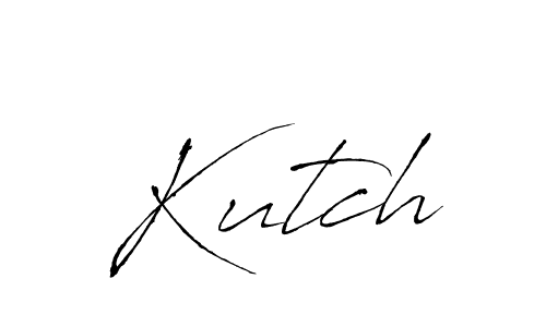 Kutch stylish signature style. Best Handwritten Sign (Antro_Vectra) for my name. Handwritten Signature Collection Ideas for my name Kutch. Kutch signature style 6 images and pictures png
