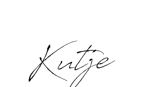 The best way (Antro_Vectra) to make a short signature is to pick only two or three words in your name. The name Kutje include a total of six letters. For converting this name. Kutje signature style 6 images and pictures png