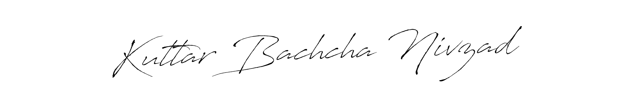You can use this online signature creator to create a handwritten signature for the name Kuttar Bachcha Nivzad. This is the best online autograph maker. Kuttar Bachcha Nivzad signature style 6 images and pictures png